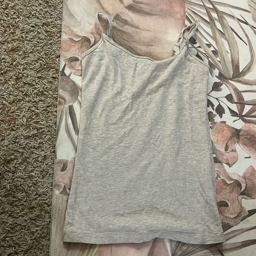 Forever 21 oatmeal tank top with spaghetti straps, NWOT